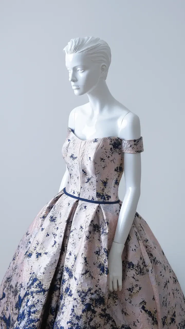 深礫鏡影晚宴禮服