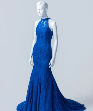 鈷藍聲波晚宴禮服