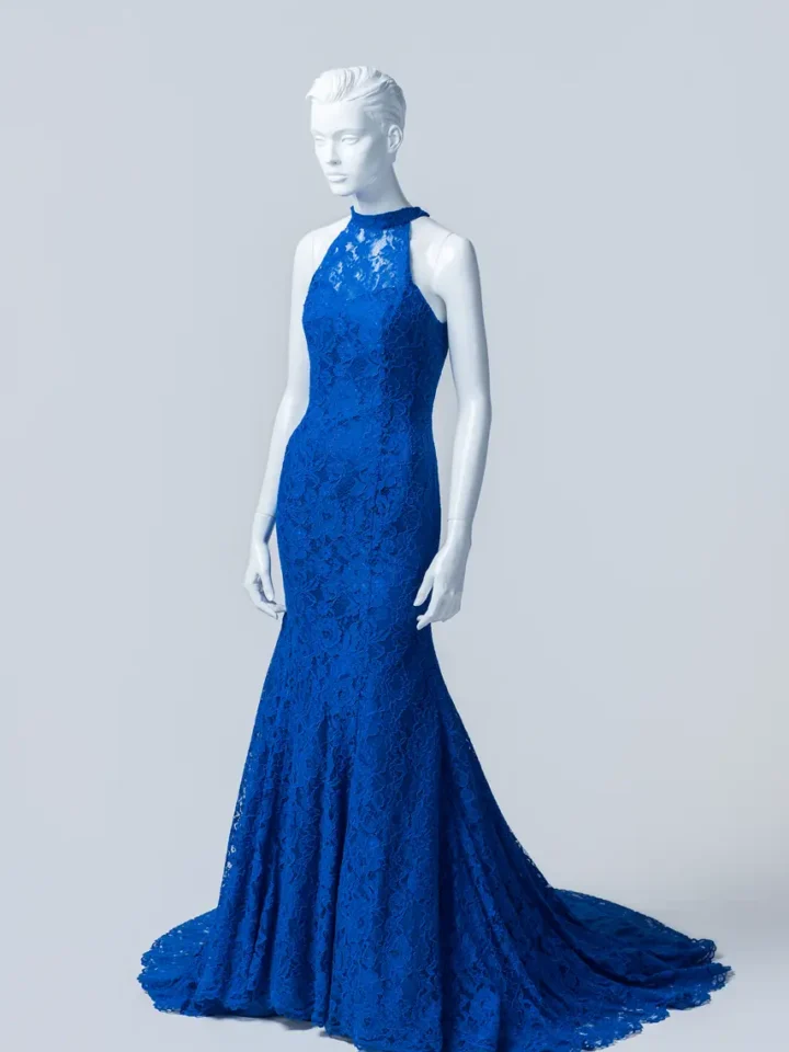 鈷藍聲波晚宴禮服