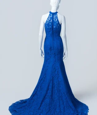 鈷藍聲波晚宴禮服