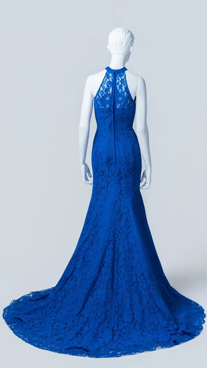 鈷藍聲波晚宴禮服