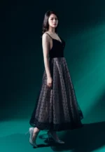 靛影投映晚宴禮服