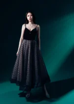 靛影投映晚宴禮服