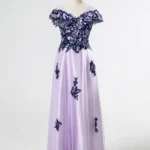 暮紫藤語媽媽禮服