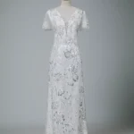 銀蘊月華媽媽禮服