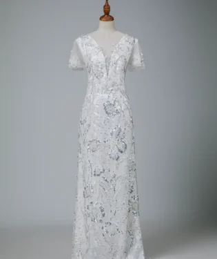 銀蘊月華媽媽禮服