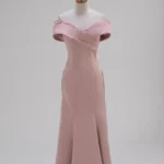 沉靜玫瑰媽媽禮服