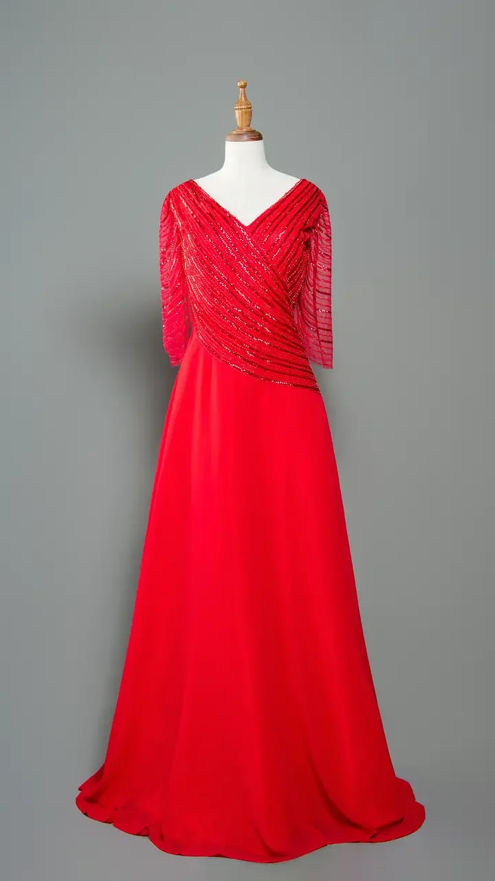 紅璀之聲媽媽禮服