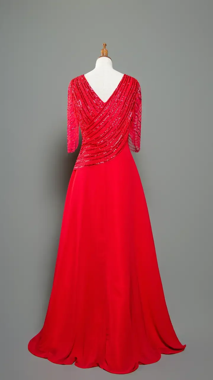 紅璀之聲媽媽禮服