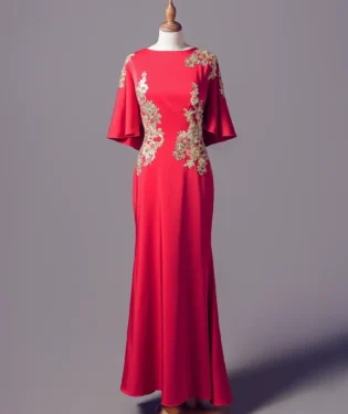 丹楓語光媽媽禮服