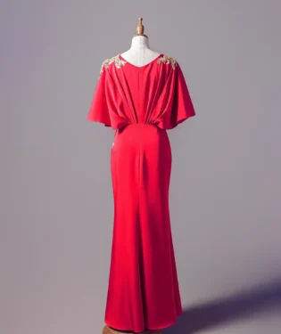 丹楓語光媽媽禮服