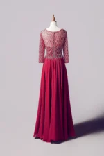 石榴頌紅媽媽禮服