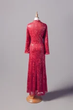 朱焰脈紋媽媽禮服