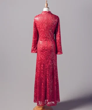 朱焰脈紋媽媽禮服