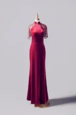 胭脂月下媽媽禮服