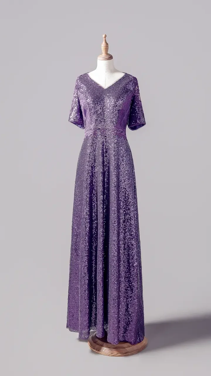 暮耀紫藤媽媽禮服