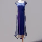 暮海深藍媽媽禮服