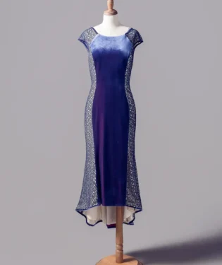 暮海深藍媽媽禮服