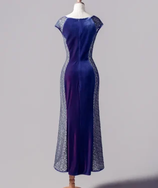 暮海深藍媽媽禮服