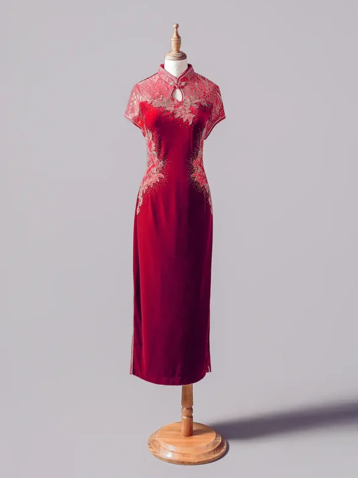 鴻燦霞織媽媽禮服