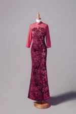 牡丹長夜媽媽禮服