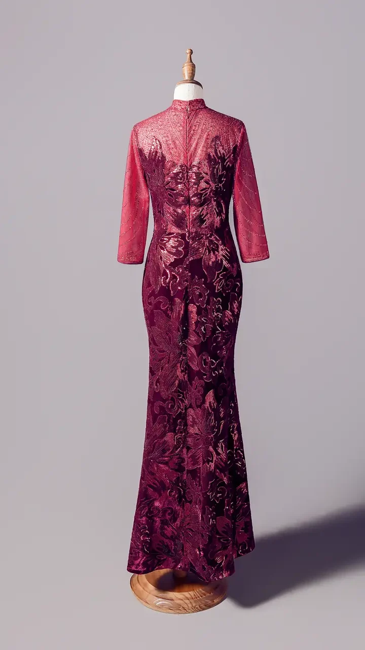 牡丹長夜媽媽禮服