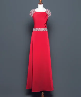 朱檀映雪媽媽禮服