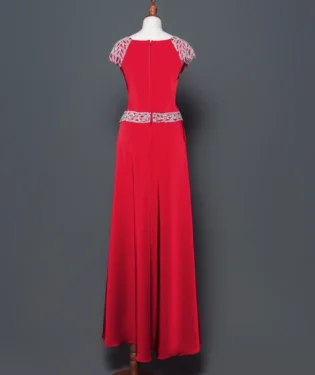 朱檀映雪媽媽禮服