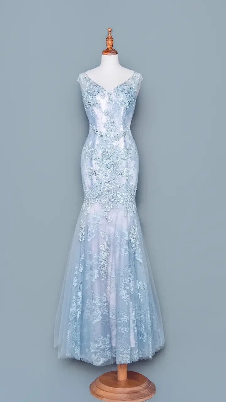 薄霧綻光媽媽禮服