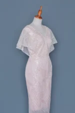 暮羽香檳媽媽禮服