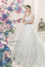 靜語庭園白紗禮服