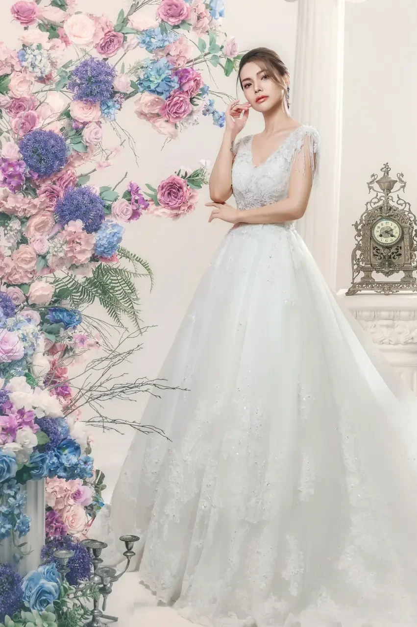 靜語庭園白紗禮服