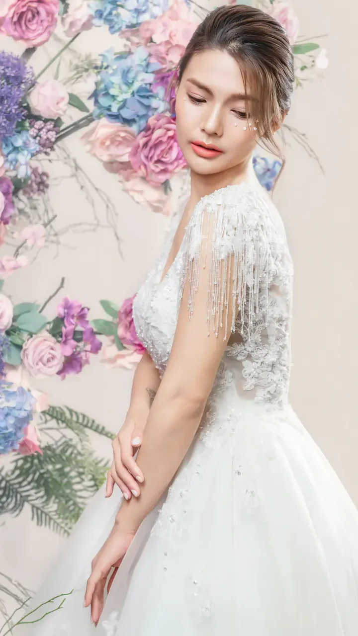 靜語庭園白紗禮服