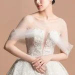 沉香軌跡白紗禮服