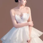 絮語畫境白紗禮服