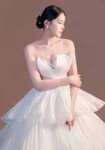 絮語畫境白紗禮服