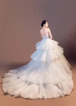 絮語畫境白紗禮服