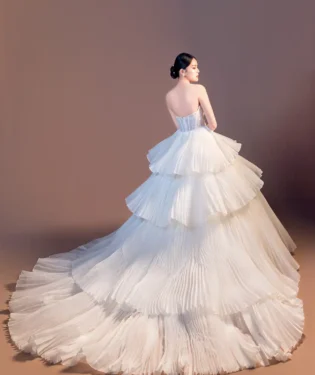 絮語畫境白紗禮服