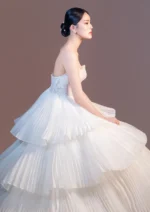 絮語畫境白紗禮服