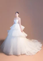 絮語畫境白紗禮服