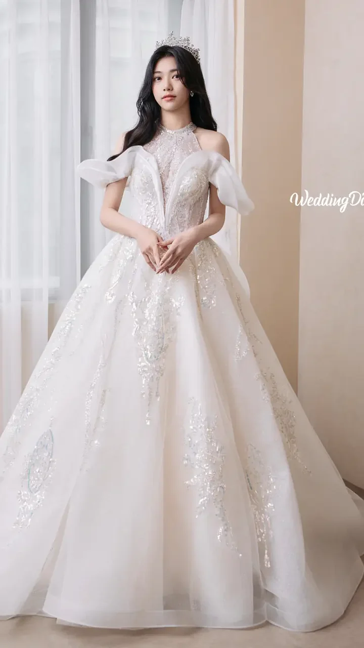 琉光祕語白紗禮服