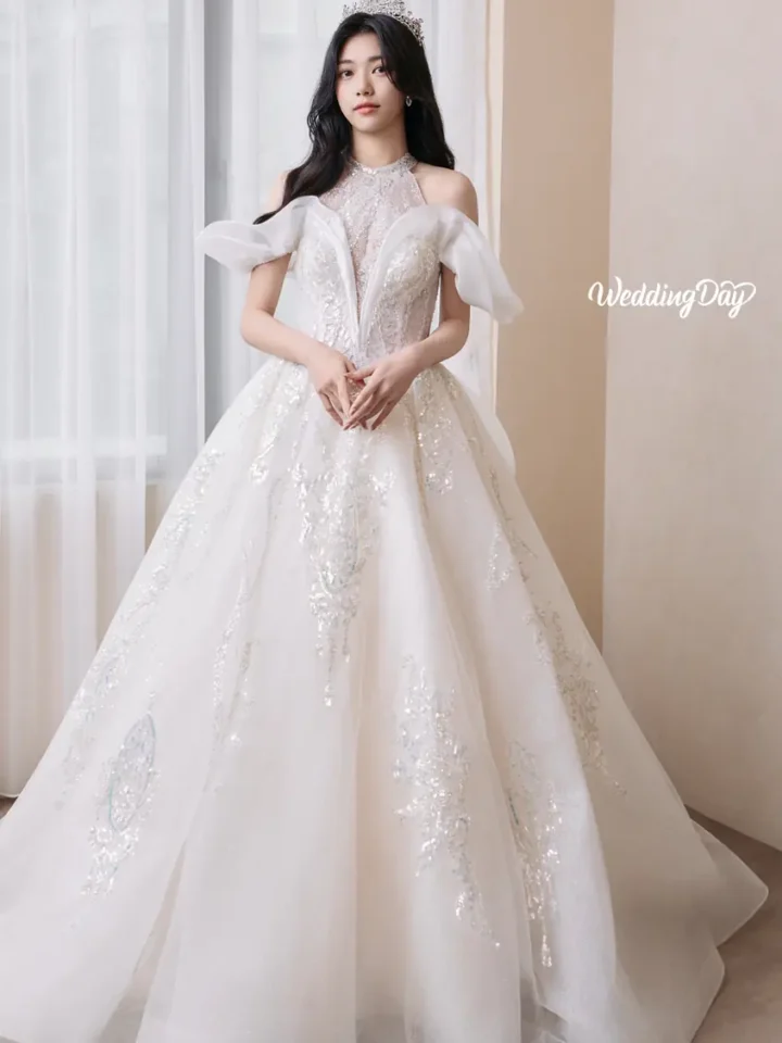 琉光祕語白紗禮服