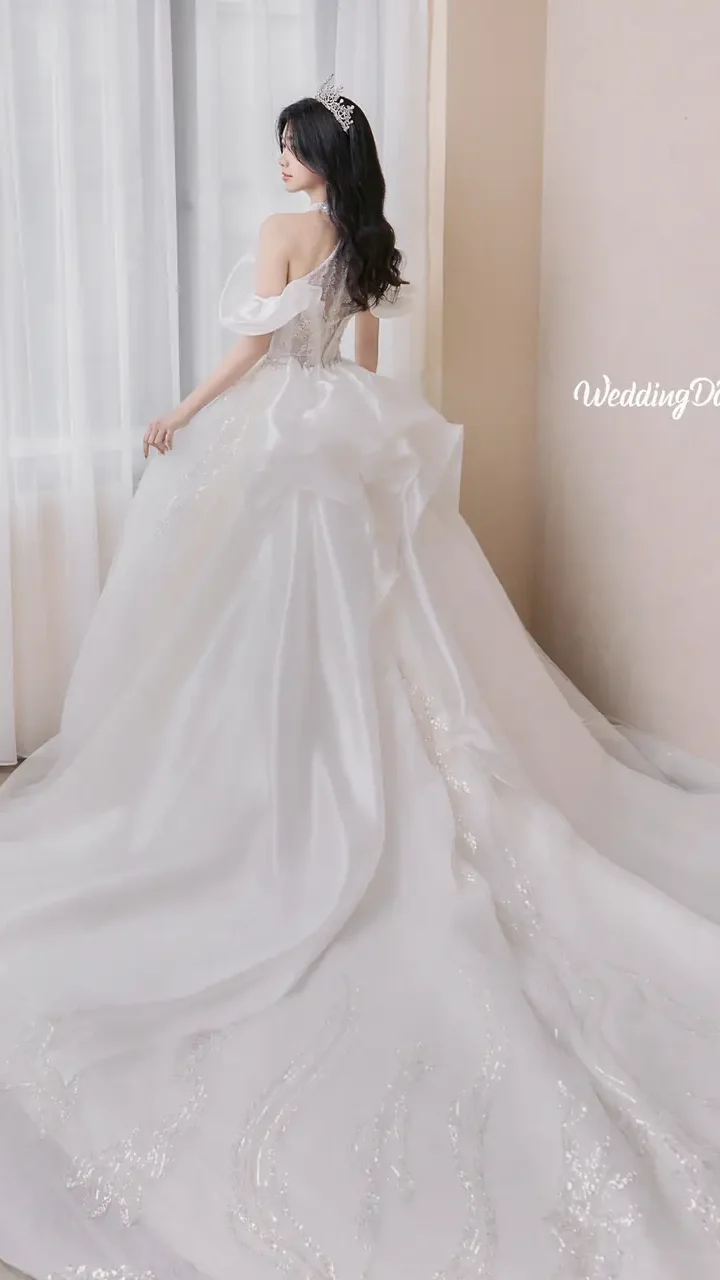 琉光祕語白紗禮服