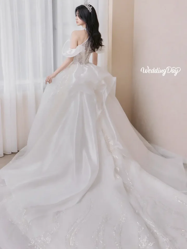 琉光祕語白紗禮服