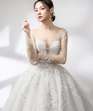 寂光花園白紗禮服