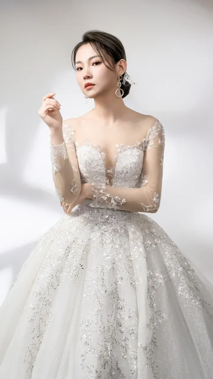 寂光花園白紗禮服