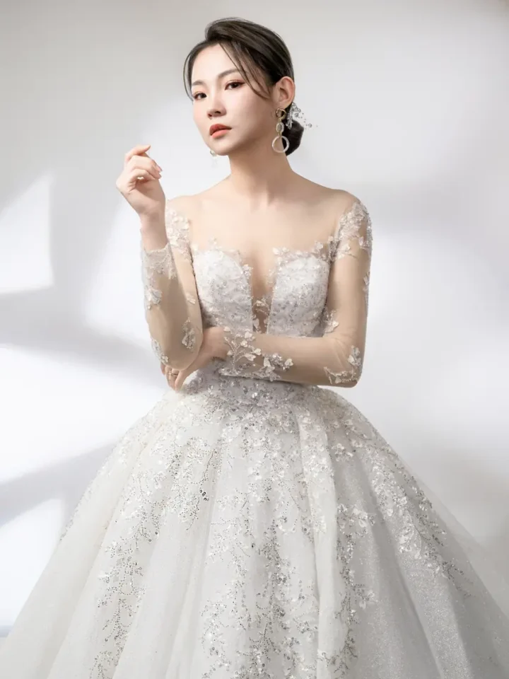 寂光花園白紗禮服