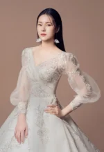 琉光靜語白紗禮服