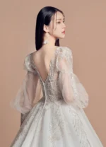 琉光靜語白紗禮服