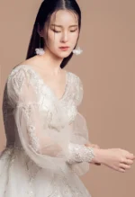 琉光靜語白紗禮服